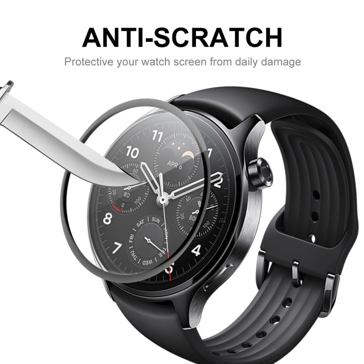 For Xiaomi Watch S1 Pro ENKAY 3D Full Coverage Screen Protector Film, 1 PCS, 2 PCS, 5 PCS, 10 PCS