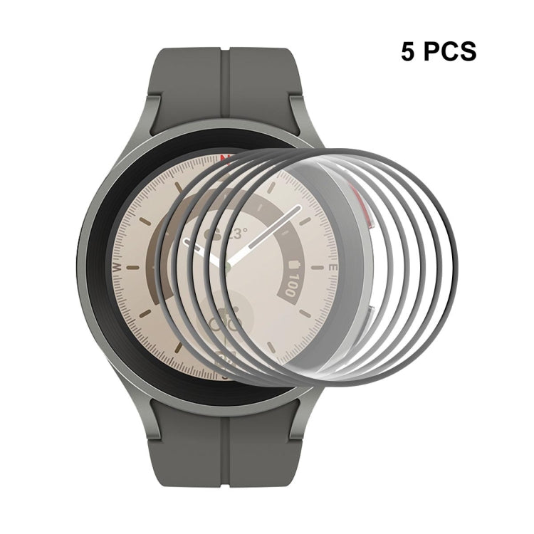 For Samsung Galaxy Watch5 Pro 45mm ENKAY 3D Full Coverage HD Screen Protector Film, 1 PCS, 2 PCS, 5 PCS, 10 PCS