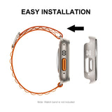 For Apple Watch Ultra 3 / 2 / 1 49mm ENKAY PC Frame 9H Tempered Glass Case