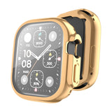 For Apple Watch Ultra 3 / 2 / 1 49mm ENKAY Full Coverage Electroplated Soft TPU Case with Screen Film