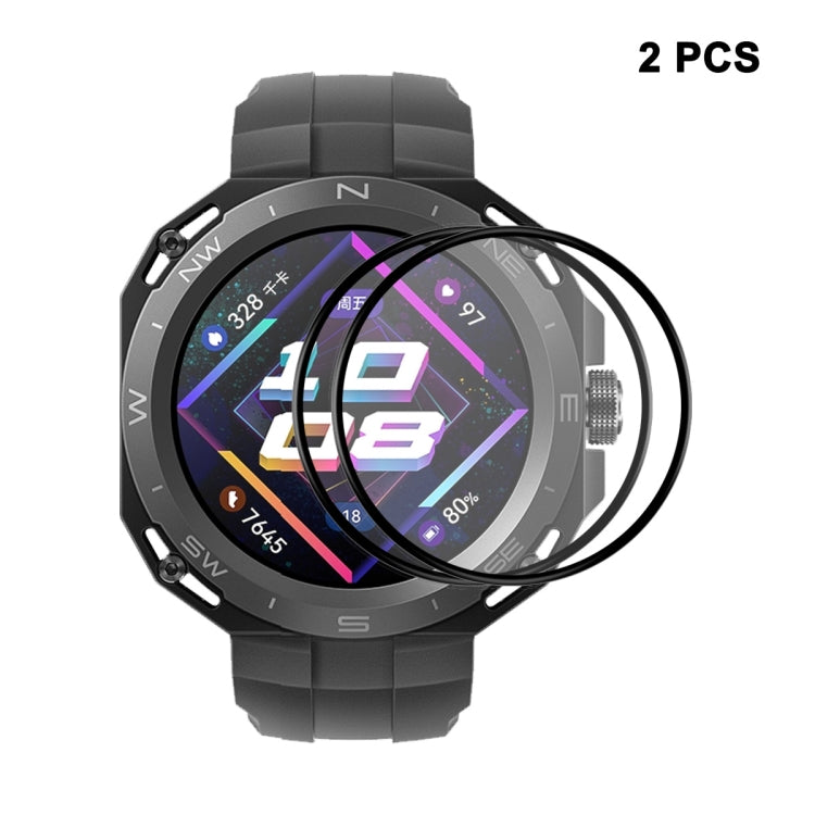 For Huawei Watch GT Cyber ENKAY 3D Full Coverage Soft PC Edge + PMMA HD Screen Protector Film, 1pcs, 2pcs, 5pcs, 10pcs