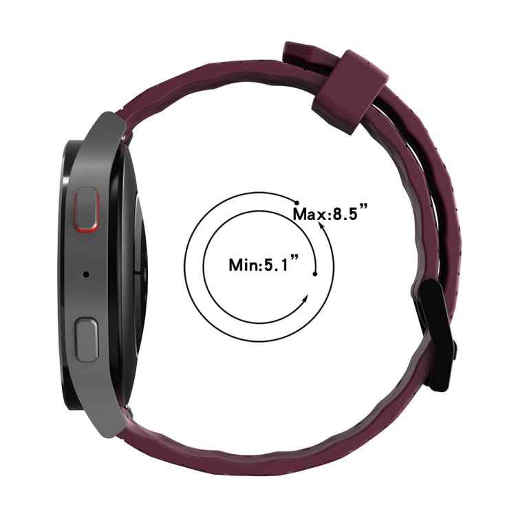 22mm Football Pattern Solid Color Silicone Watch Band, For Huawei Watch 3 Pro New