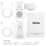 DBM-8 Wireless Audio Two-way Talk Back Baby Monitor, Intercom Sound Alert for Infant, DBM-8(US Plug), DBM-8(EU Plug), DBM-8(UK Plug), DBM-8(AU Plug)