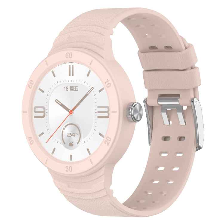 Silicone Breathable Integrated Watch Band For Huawei Watch GT Cyber