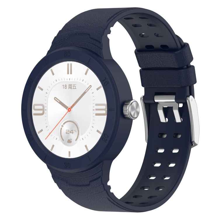 Silicone Breathable Integrated Watch Band For Huawei Watch GT Cyber