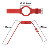 Silicone Breathable Integrated Watch Band For Huawei Watch GT Cyber