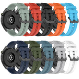 22mm Concave Striped Slicone Watch Band, For Amazfit GTR 4, For Amazfit GTR 3, For Amazfit GTR 3 Pro, For Amazfit GTR 2e