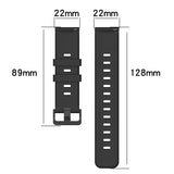 22mm Concave Striped Slicone Watch Band, For Amazfit GTR 4, For Amazfit GTR 3, For Amazfit GTR 3 Pro, For Amazfit GTR 2e