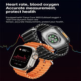 WS83 MAX ULTRA 2.03 inch Color Screen Smart Watch,Support Heart Rate Monitoring / Blood Pressure Monitoring