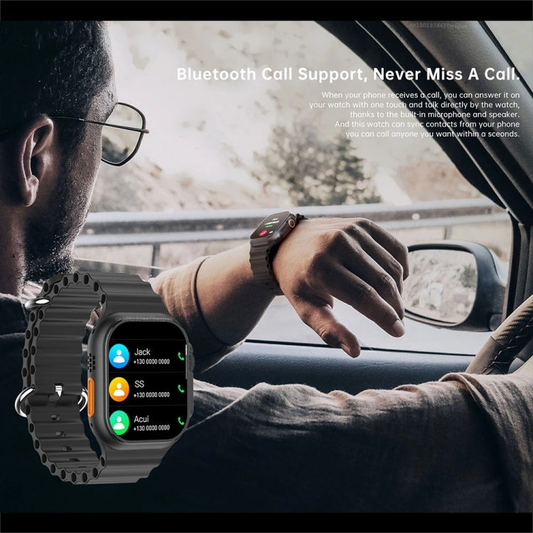 W800 Ultra 2.02 inch Color Screen Smart Watch,Support Heart Rate Monitoring / Blood Pressure Monitoring