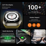 W800 Ultra 2.02 inch Color Screen Smart Watch,Support Heart Rate Monitoring / Blood Pressure Monitoring