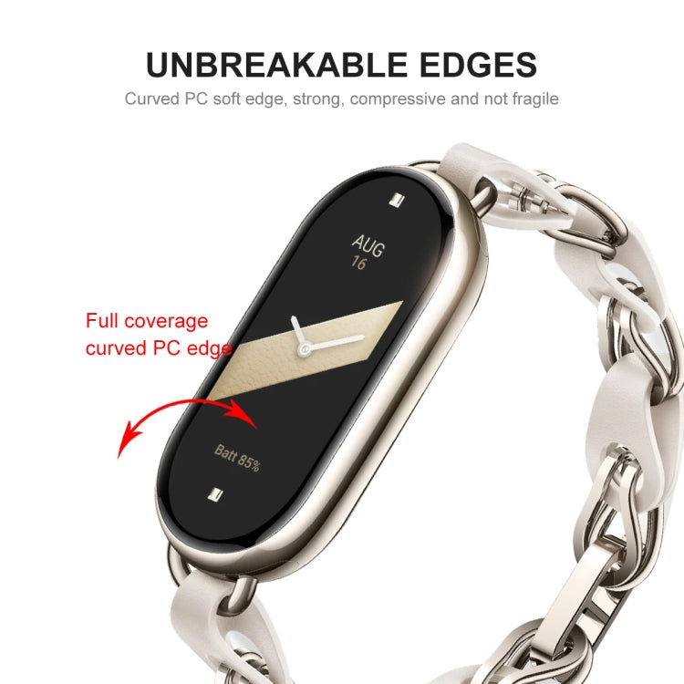 For Xiaomi Band 8 ENKAY Hat-Prince 3D Full Coverage Soft PC Edge + PMMA HD Screen Protector Film, 1pcs, 2pcs, 5pcs, 10pcs