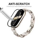 For Xiaomi Band 8 ENKAY Hat-Prince 3D Full Coverage Soft PC Edge + PMMA HD Screen Protector Film, 1pcs, 2pcs, 5pcs, 10pcs