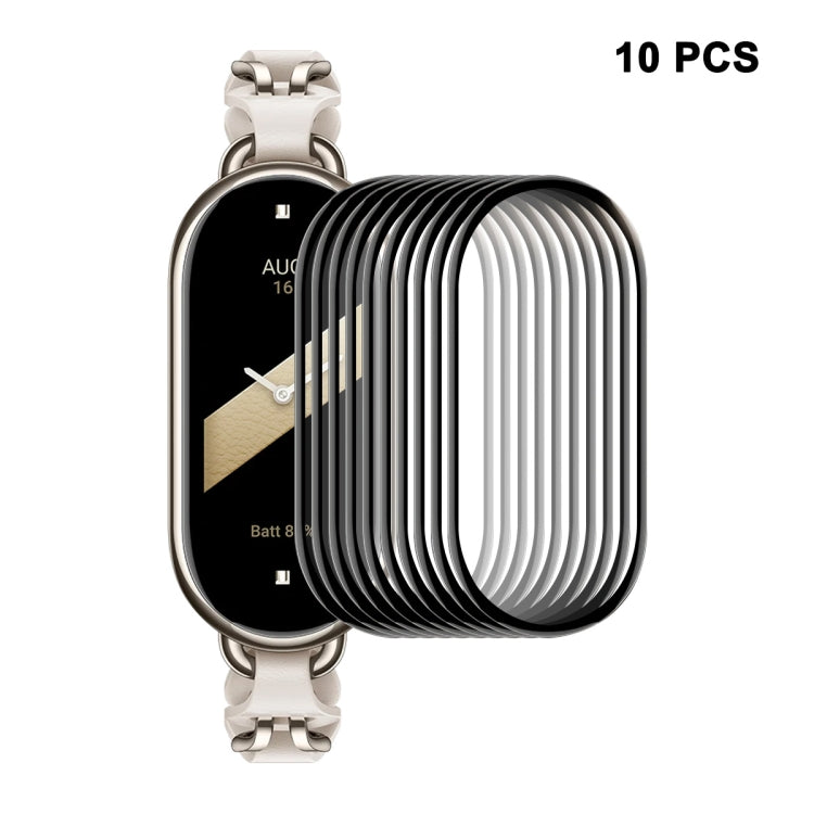 For Xiaomi Band 8 ENKAY Hat-Prince 3D Full Coverage Soft PC Edge + PMMA HD Screen Protector Film, 1pcs, 2pcs, 5pcs, 10pcs
