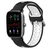 20mm Breathable Two-Color Silicone Watch Band, For Amazfit GTS 3, For Amazfit GTS 2E, For Amazfit GTS 2 Mini