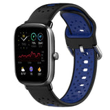 20mm Breathable Two-Color Silicone Watch Band, For Amazfit GTS 3, For Amazfit GTS 2E, For Amazfit GTS 2 Mini