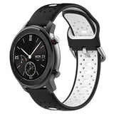 20mm Breathable Two-Color Silicone Watch Band, For Amazfit GTS 2, For Amazfit GTS, For Amazfit GTR 42mm