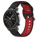 20mm Breathable Two-Color Silicone Watch Band, For Amazfit GTS 2, For Amazfit GTS, For Amazfit GTR 42mm