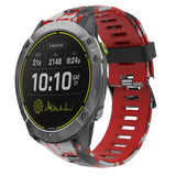 26mm Camouflage Printed Silicone Watch Band, For Garmin Enduro, For Garmin Fenix 6X, For Garmin Fenix 6X Pro, For Garmin Fenix 6X Sapphire, For Garmin Fenix 5X Sapphire, For Garmin Fenix 5X Plus, For Garmin Fenix 3, For Garmin Fenix 3 HR