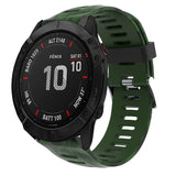 26mm Camouflage Printed Silicone Watch Band, For Garmin Enduro, For Garmin Fenix 6X, For Garmin Fenix 6X Pro, For Garmin Fenix 6X Sapphire, For Garmin Fenix 5X Sapphire, For Garmin Fenix 5X Plus, For Garmin Fenix 3, For Garmin Fenix 3 HR