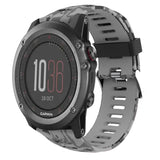 26mm Camouflage Printed Silicone Watch Band, For Garmin Enduro, For Garmin Fenix 6X, For Garmin Fenix 6X Pro, For Garmin Fenix 6X Sapphire, For Garmin Fenix 5X Sapphire, For Garmin Fenix 5X Plus, For Garmin Fenix 3, For Garmin Fenix 3 HR