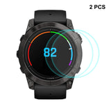 2pcs ENKAY 0.2mm 9H Tempered Glass Screen Protector Watch Film, For Garmin Approach S70 42mm, For Garmin Epix Pro Gen 2 51mm