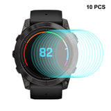 10pcs ENKAY 0.2mm 9H Tempered Glass Screen Protector Watch Film, For Garmin Approach S70 42mm, For Garmin Epix Pro Gen 2 51mm