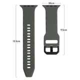 Ripple Silicone Sports Watch Band, For Apple Watch Ultra 49mm, For Apple Watch 8 45mm, For Apple Watch SE 2022 44mm