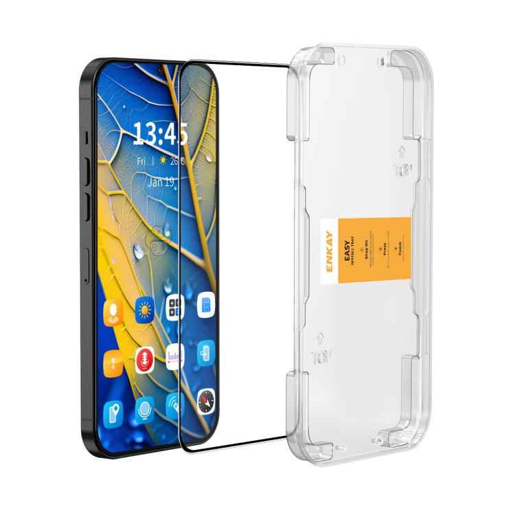 ENKAY Easy Install High Alumina Silicon Full Glass Film For Samsung Galaxy