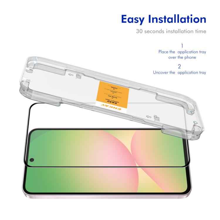 ENKAY Easy Install High Alumina Silicon Full Glass Film For Samsung Galaxy
