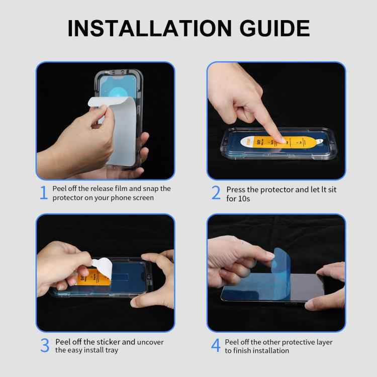 ENKAY Easy Install High Alumina Silicon Full Glass Film For Samsung Galaxy