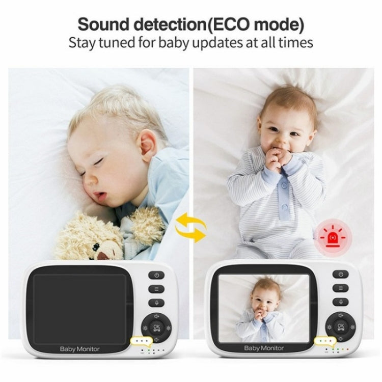 MC632A 2 Way Voice Talk Temperature Monitoring Baby Camera 3.2 inch Screen Baby Monitor, MC632A