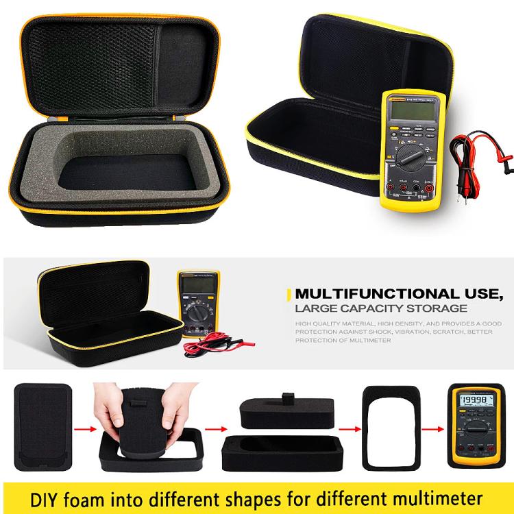 Voltmeter Storage Box For Fluke 101/115/116/117/113/114/F15B/F17B/F18B