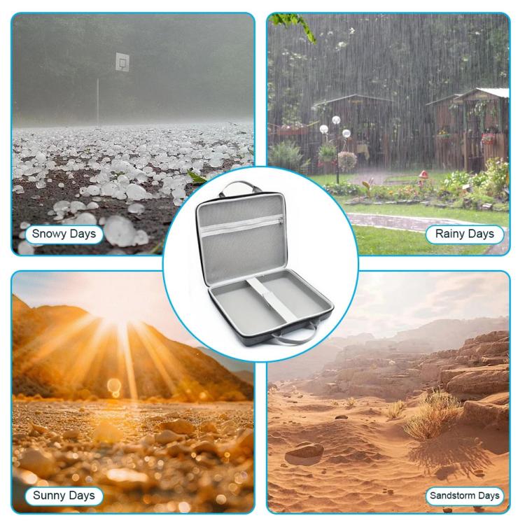 Portable Mini Router EVA Hard Protective Shell Handheld Travel Storage Protective Bag, Router Storage Bag