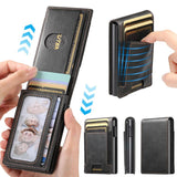 The Suteni oil wax pattern button automatically pops out the elastic band card box