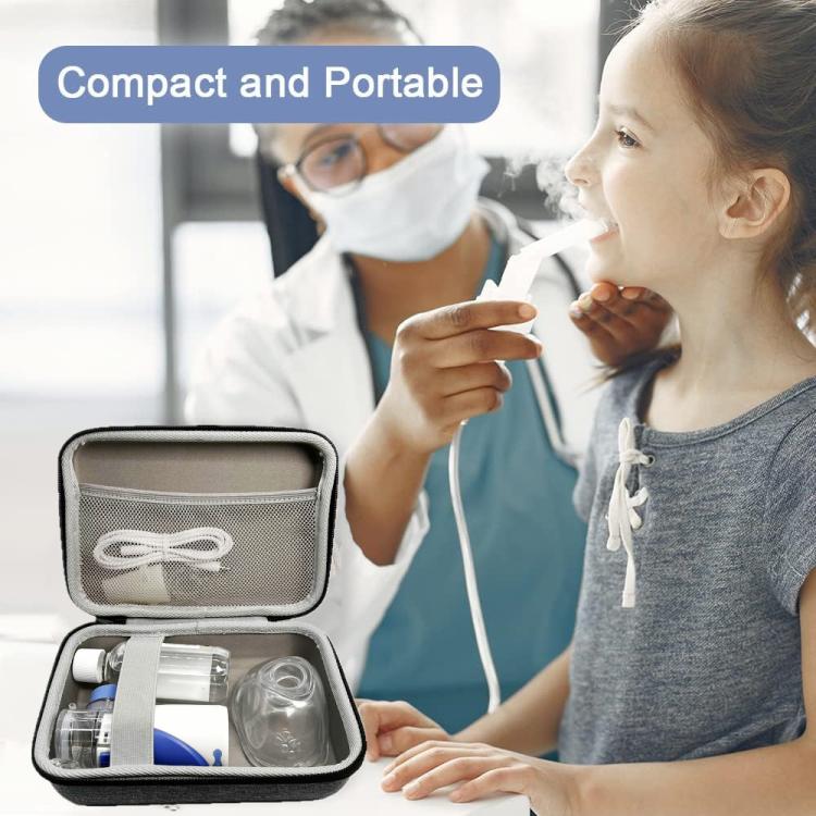 Portable Nebulizer Case Inhaler Travel Bag for Adult Handheld Asthma Machine Organizer