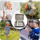 Portable Nebulizer Case Inhaler Travel Bag for Adult Handheld Asthma Machine Organizer