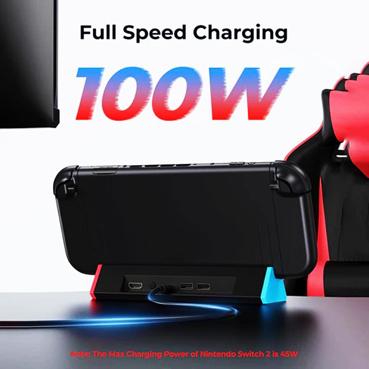 For Nintendo Switch 2 4K Docking Station Projection Dock Base, For Nintendo Switch 2