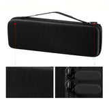 Portable Hair Beauty Grooming Trimmer Replacement Blade Hard Storage Box with 12 Built-in Blade Storage Racks