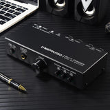 B082 3 Input 3 Output Audio Signal Selector Balanced Line Switcher, B082