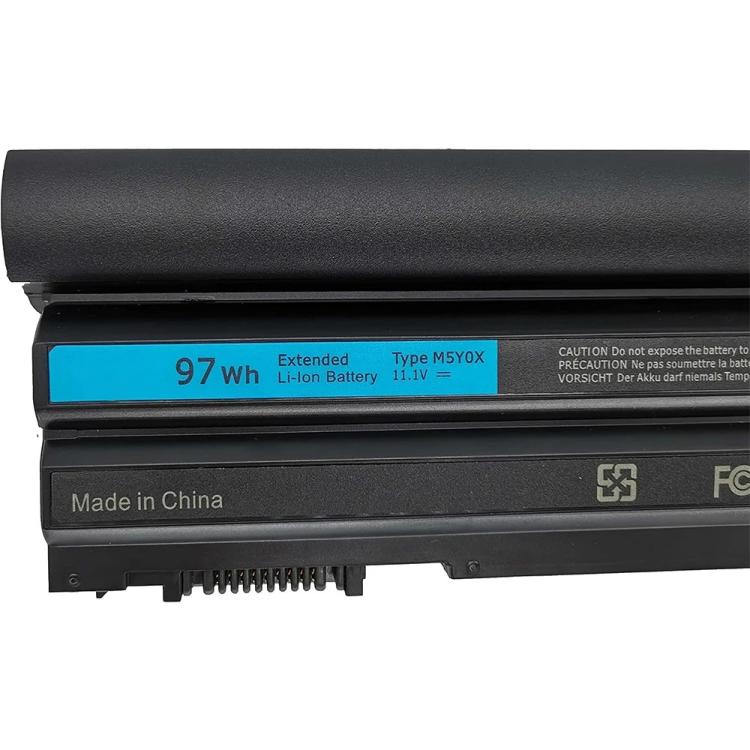9-cell Laptop Battery For Dell E5420 E5520 E6420 M5Y0X T54FJ, M5Y0X 11.1V