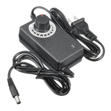 12V Adjustable Power Supply Adapter AC DC 3V - 12V 2A 24W Universal Charger Voltage Regulator Driver, US Plug, EU Plug