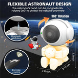 WD026 Astronaut Shape Projector Night Light LED Nebula Ambient Lamp with Remote Control, WD026