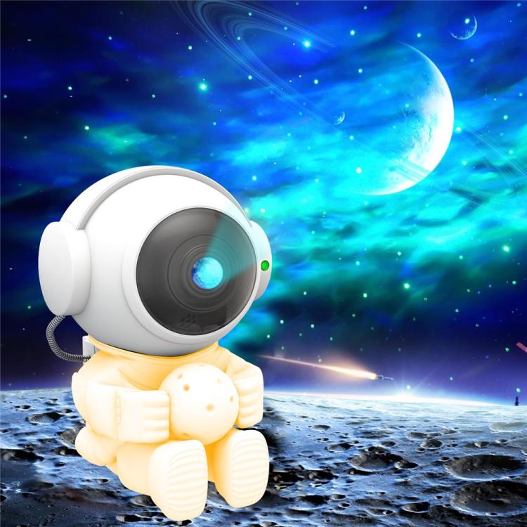 WD026 Astronaut Shape Projector Night Light LED Nebula Ambient Lamp with Remote Control, WD026