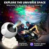 WD026 Astronaut Shape Projector Night Light LED Nebula Ambient Lamp with Remote Control, WD026