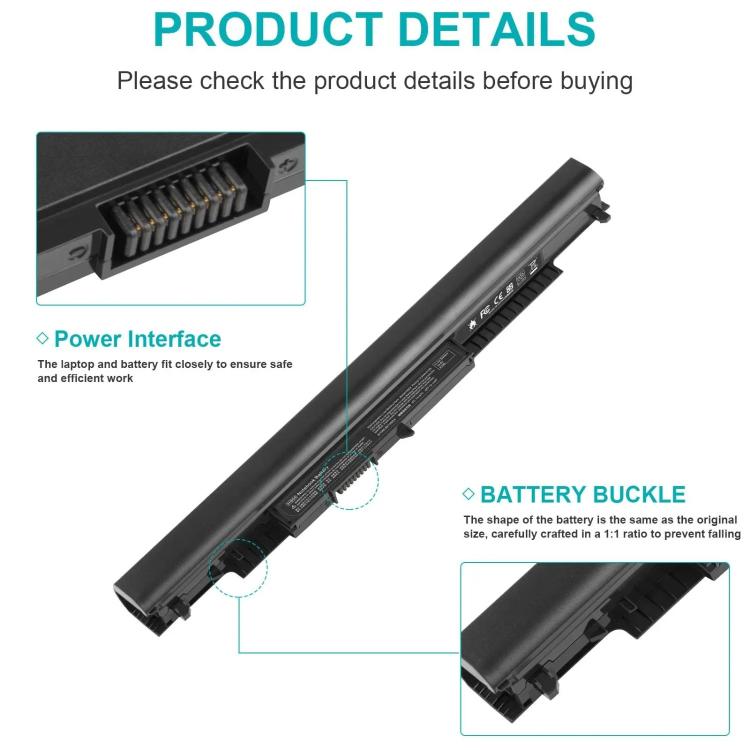 2000 mAh Laptop Batteries For HP HSTNN-LB6V LB6U 255 256 240 245 G4 G5, HS04