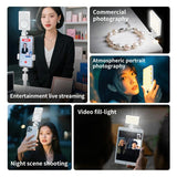 V22A For Phone Camera Live Streaming 4W Power Portable Pocket 80 LED Light MagSafe Magnetic Fill Light