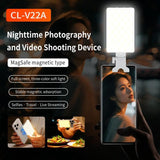 V22A For Phone Camera Live Streaming 4W Power Portable Pocket 80 LED Light MagSafe Magnetic Fill Light