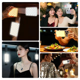V22A For Phone Camera Live Streaming 4W Power Portable Pocket 80 LED Light MagSafe Magnetic Fill Light