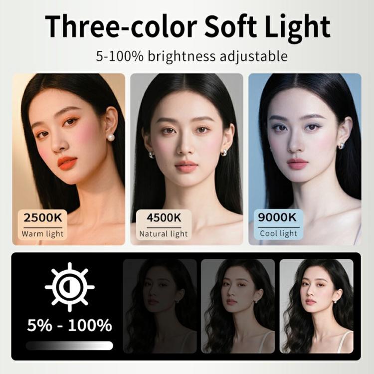 V22A For Phone Camera Live Streaming 4W Power Portable Pocket 80 LED Light MagSafe Magnetic Fill Light